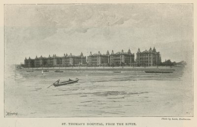 St Thomass Hospital, fra floden af English School