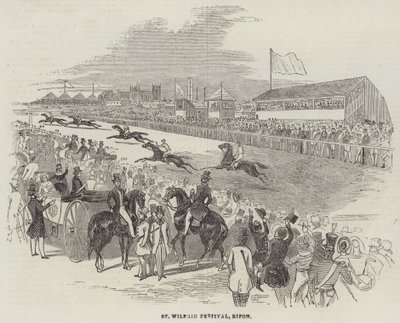 St Wilfrid Festival, Ripon (gravering) af English School