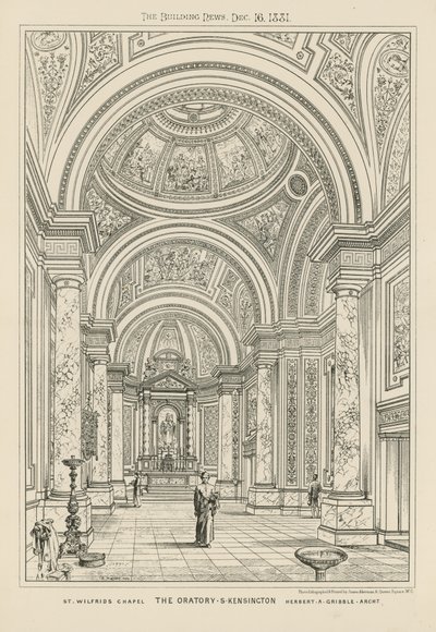 St. Wilfrids Kapel i Oratoriet af English School