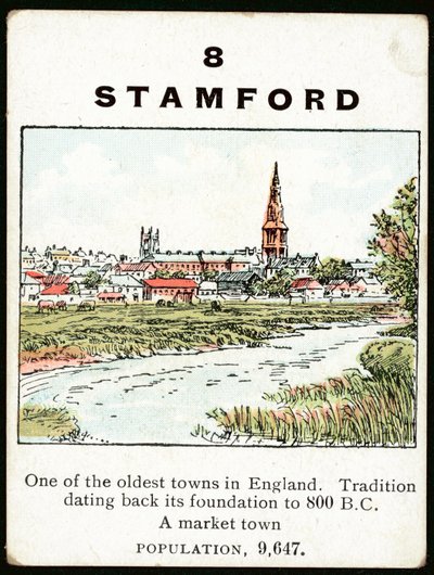 Stamford (farve litho) af English School