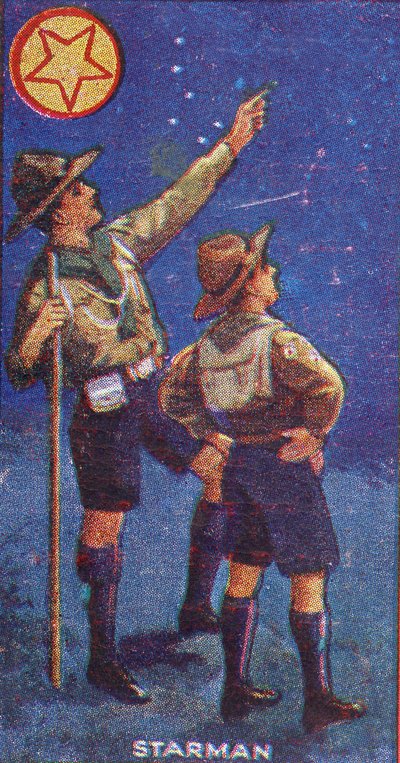 Starman Scout Badge, 1923 af English School