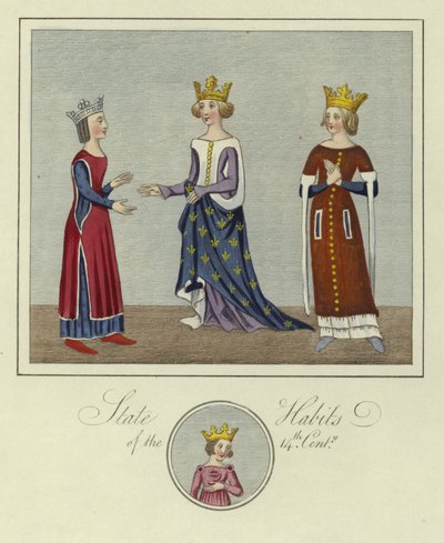 Statsvaner i det 14. århundrede af English School