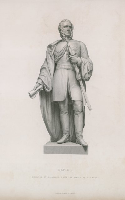 Statue af Charles James Napier af English School