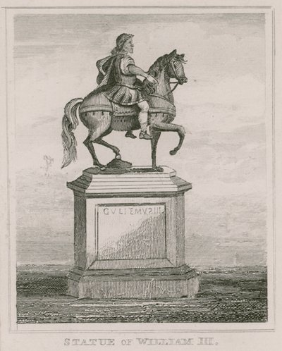 Statue af kong William den Tredje, på St James