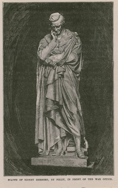 Statue af Sidney Herbert af English School