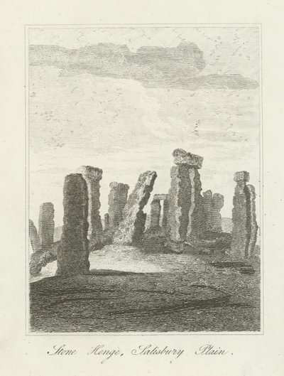 Stonehenge, Salisbury Plain af English School