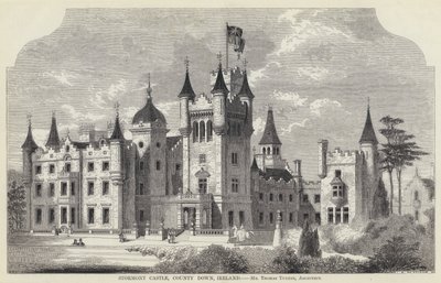 Stormont Castle, County Down, Irland (gravering) af English School