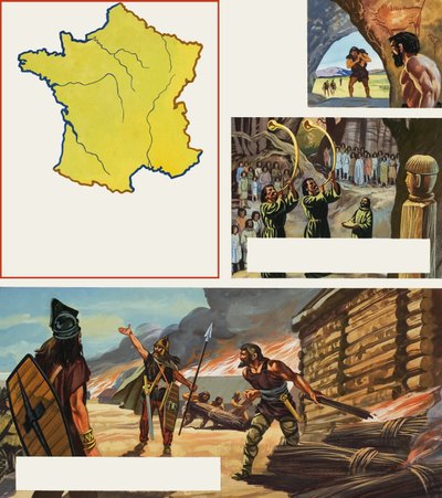 Historien om Frankrig af English School