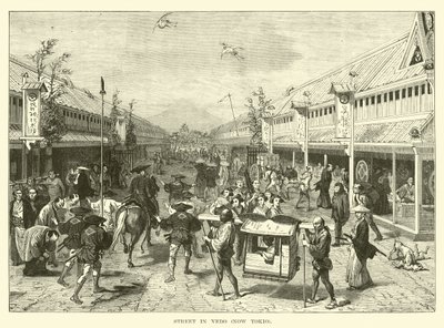 Gade i Edo, nu Tokyo af English School