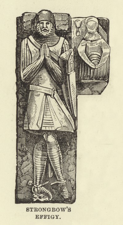 Strongbows Effigy af English School