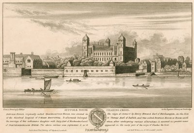 Suffolk House (senere Northampton House og Northumberland House), Charing Cross, London af English School