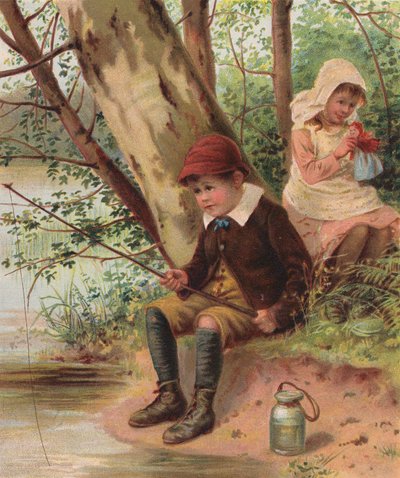 Sommer (chromolitho) af English School