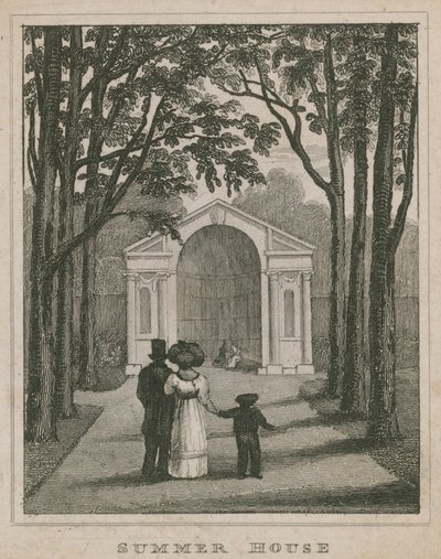 Summer House, Kensington Gardens, London af English School