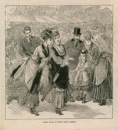 Sommerskøjteløb på Princes Ground, Brompton af English School