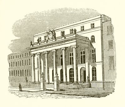 Surgeons Hall i Lincolns Inn Fields af English School