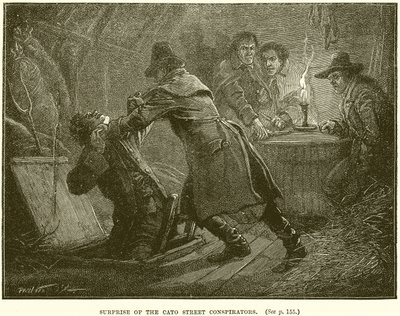 Cato Street Conspirators overraskelse af English School