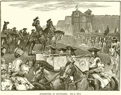 Die Kapitulation von Boufflers von English School