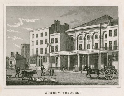 Surrey Theatre, Blackfriars Road, London af English School