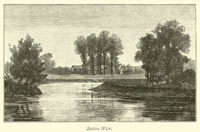 Sutton Weir af English School