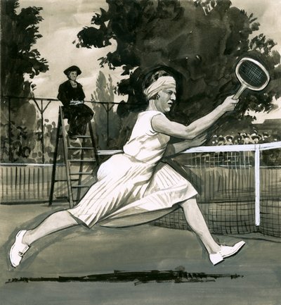Suzanne Lenglen, mester i damesingle af English School