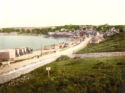 Swanage (håndfarvet foto) af English School