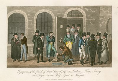 Symptomer på afslutningen på en eller anden form for liv i London - Tom, Jerry og Logic i Press Yard i Newgate Prison af English School