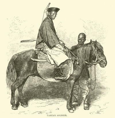 Tartar soldat af English School