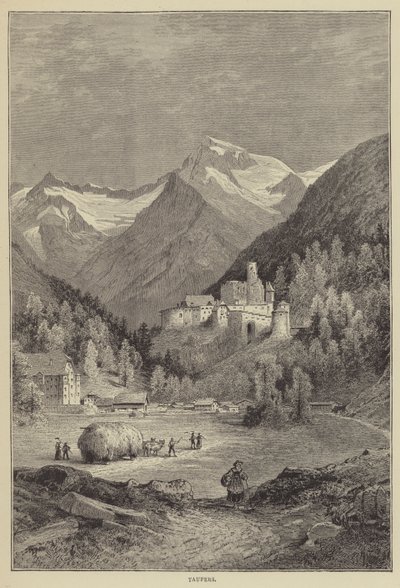 Taufers (gravering) af English School
