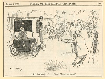 Taxaer - elektriske, 1897 af English School