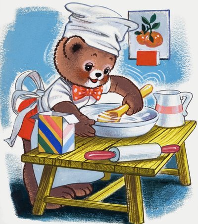 Bamse (med skjulte genstande) af English School