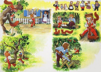 Teddybjørne af English School