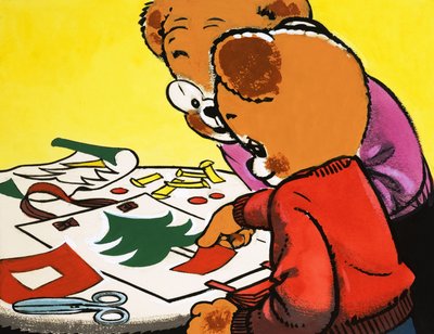 Bamser laver julepynt af English School