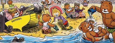 Bamser på stranden af English School