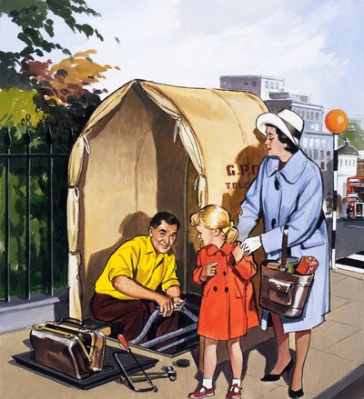 Telefonreparateur von English School