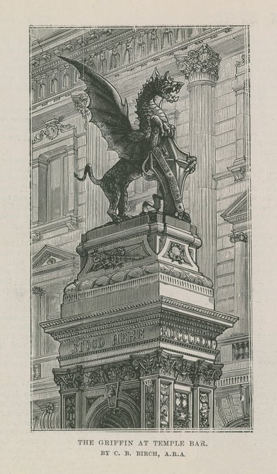 Temple Bar Memorial af English School