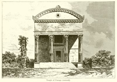 Tempel of Courage (restaureret) af English School