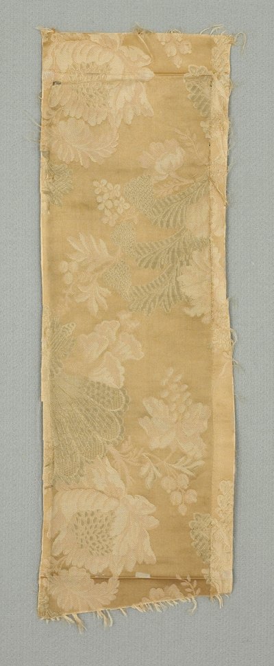 Tekstilfragment, begyndelsen af 1800-tallet af English School