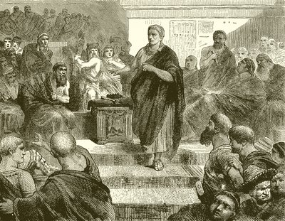 Abdikationen af Sulla af English School