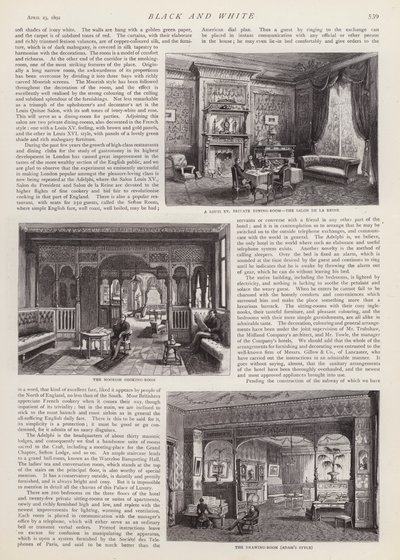 The Adelphi Hotel, Liverpool, Merseyside (litho) af English School