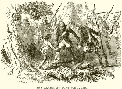 Der Alarm in Fort Schuyler von English School