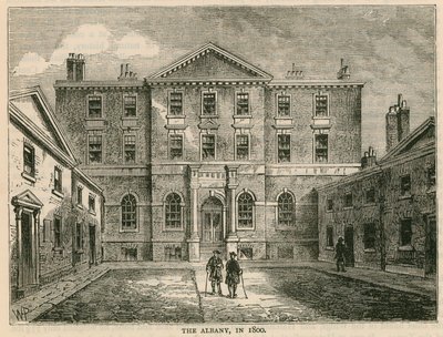 The Albany, London, i 1800 af English School