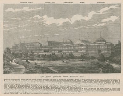 Albert-udstillingen i Battersea Park af English School