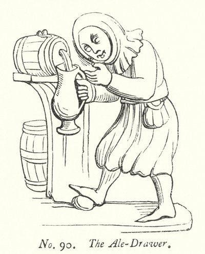 Ale-skuffen (gravering) af English School