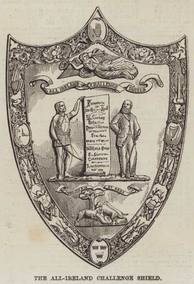 The All-Ireland Challenge Shield (gravering) af English School