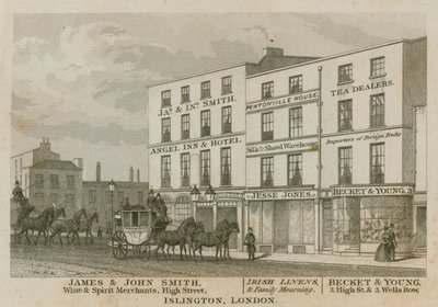 The Angel Inn, Islington af English School