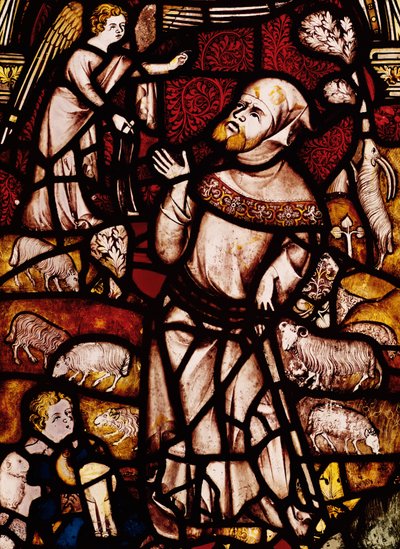 Bebudelsen til Joachim, 1340-50 af English School