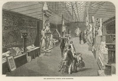 Das Architekturmuseum, South Kensington, London von English School