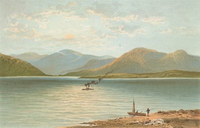 Ardgower-bjergene fra Ballachulish af English School