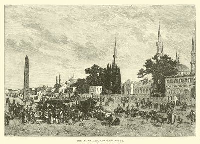 The At-meidan, Constantinople  af English School