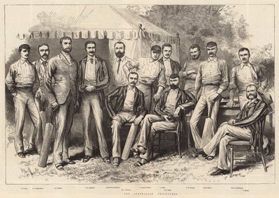 De australske cricketspillere af English School